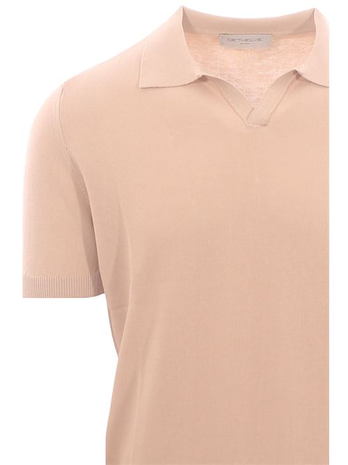skipper polo DETWELVE | F-6215COTTON CREPEBEIGE